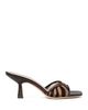 Loeffler Randall Loeffler Randall Women's Zebra Print Mesh Fabric Mid Heel Sandals - 3