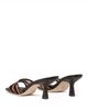 Loeffler Randall Loeffler Randall Women's Zebra Print Mesh Fabric Mid Heel Sandals - 5