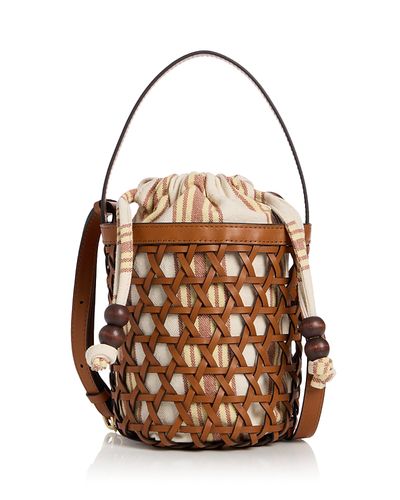 Loeffler Randall Loeffler Randall Woven Bucket Crossbody Bag