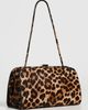 Loeffler Randall Loeffler Randall Zella Covered Frame Clutch Brushed Leopard One - 4