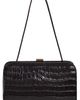 Loeffler Randall Loeffler Randall Zella Covered Frame Clutch Ebony One - 1