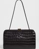 Loeffler Randall Loeffler Randall Zella Covered Frame Clutch Ebony One - 2