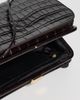 Loeffler Randall Loeffler Randall Zella Covered Frame Clutch Ebony One - 6