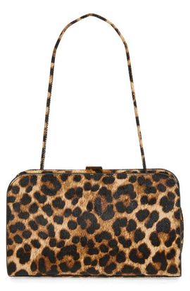 Loeffler Randall Loeffler Randall Zella Genuine Calf Hair Frame Clutch