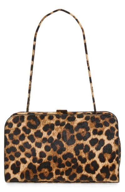 Loeffler Randall Loeffler Randall Zella Genuine Calf Hair Frame Clutch