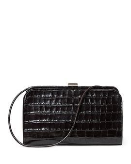 Loeffler Randall Loeffler Randall Zella Small Embossed Leather Clutch