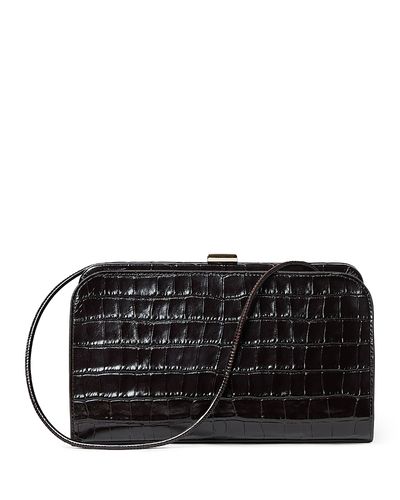 Loeffler Randall Loeffler Randall Zella Small Embossed Leather Clutch