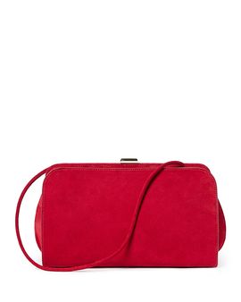 Loeffler Randall Loeffler Randall Zella Small Suede Clutch