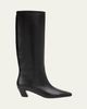 Loeffler Randall Marley Leather Knee-Hight Boots - 1