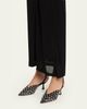 Loeffler Randall Rio Embellished Satin Kitten-Heel Pumps - 2