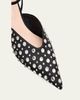 Loeffler Randall Rio Embellished Satin Kitten-Heel Pumps - 5