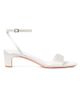 Loeffler Randall Women's Alice 45MM Satin Sandals - 5