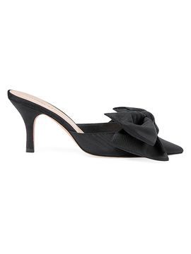 Loeffler Randall Women's Margot 80MM Moiré Bow Mules