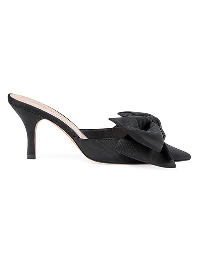 Loeffler Randall Women's Margot 80MM Moiré Bow Mules