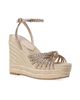 Loeffler Randall Women's Pamela Mignon 130MM Knot Wedge Sandals - 2