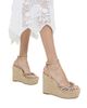 Loeffler Randall Women's Pamela Mignon 130MM Knot Wedge Sandals - 6