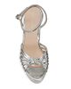 Loeffler Randall Women's Rivka 115MM Leather Knot Platform Sandals - 5