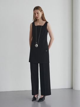 LOEUVRE Sleeveless Mini Dress SW4SO613_2color