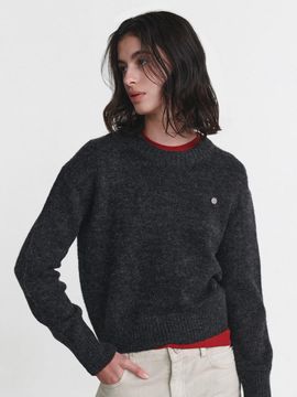 LOEUVRE Wool Blended Knit Pullover - 2 Colors