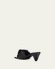 Loewe 45mm Origami Leather Slide Sandals - 2