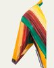 Loewe 85mm Origami Cubic Striped Suede Pumps - 3