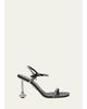 LOEWE 90mm Toy Embellished Suede Sandals - 1