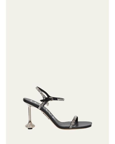 LOEWE 90mm Toy Embellished Suede Sandals