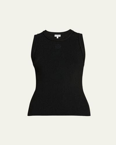Loewe Anagram Rib Tank Top