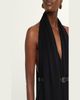 Loewe Backless Draped Crepe Maxi Dress - 5