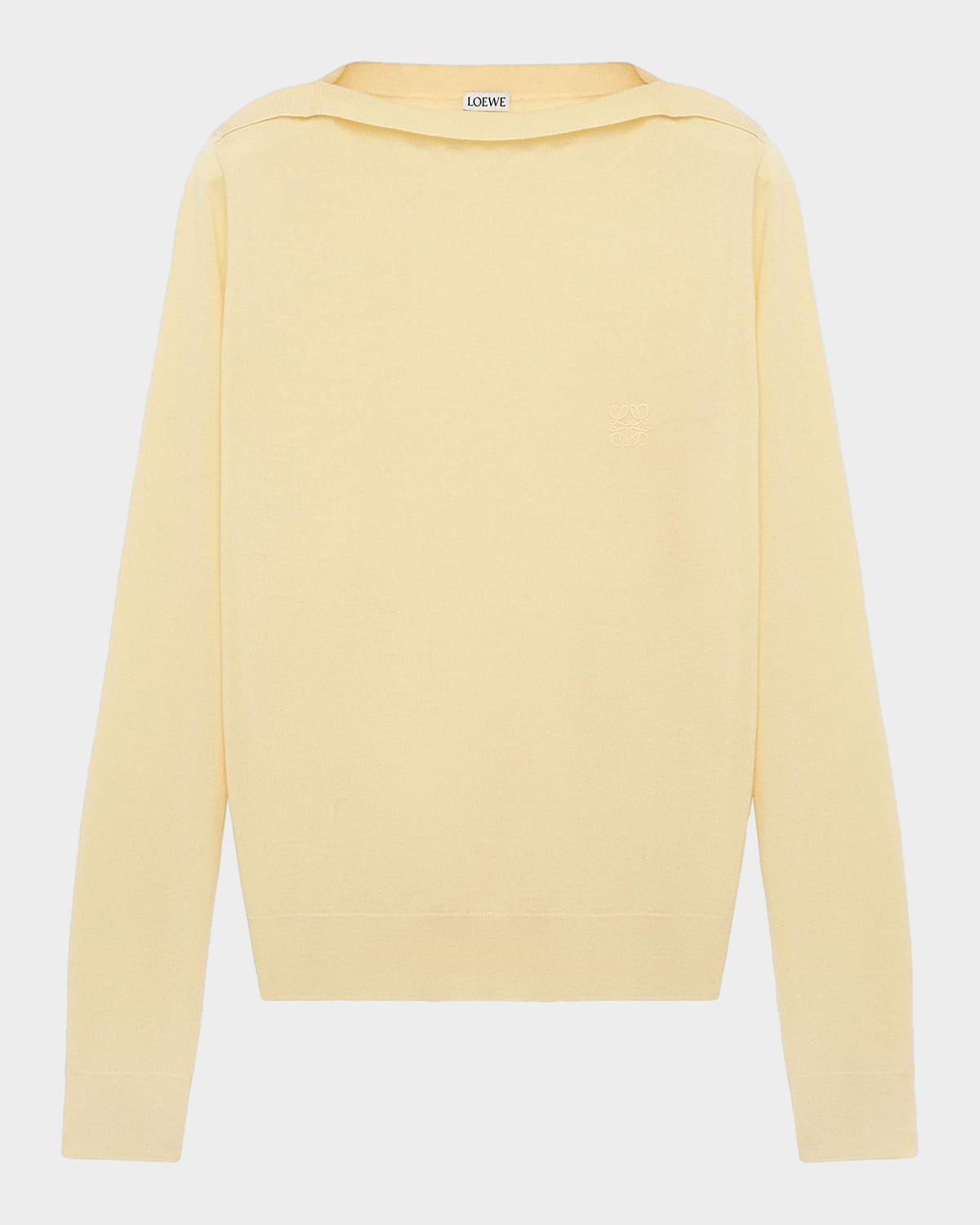 Loewe Boatneck Wool-Blend Sweater