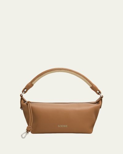 Loewe Cala Mini Lambskin Leather Top-Handle Bag