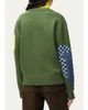 LOEWE Check Colorblocked Wool-Blend Cardigan - 3