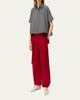 Loewe Check Cotton Short-Sleeve Trapeze Shirt - 2