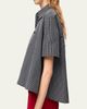 Loewe Check Cotton Short-Sleeve Trapeze Shirt - 5