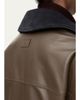 LOEWE Corduroy-Collar Leather Utility Jacket - 5