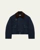 Loewe Corduroy-Collar Utility Jacket - 1