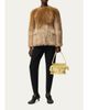 LOEWE Degrade Lamb Shearling Collarless Jacket - 2