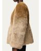LOEWE Degrade Lamb Shearling Collarless Jacket - 5