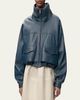 Loewe Double Layered Leather Zip Jacket - 4