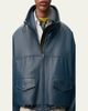 Loewe Double Layered Leather Zip Jacket - 5