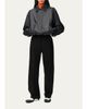 LOEWE Drawstring Leather Bubble Jacket - 2