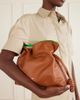 LOEWE Flamenco Layers medium leather clutch - 2