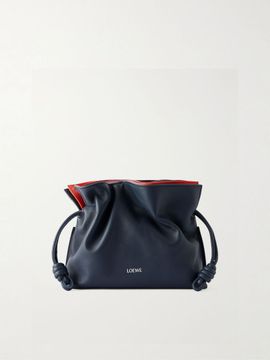 LOEWE Flamenco Layers mini leather clutch