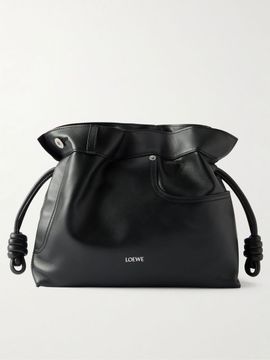 LOEWE Flamenco Panta medium leather clutch