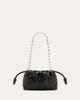 Loewe Flamenco Pleated Shoulder Bag in Napa Leather - 1