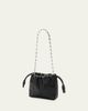Loewe Flamenco Pleated Shoulder Bag in Napa Leather - 2