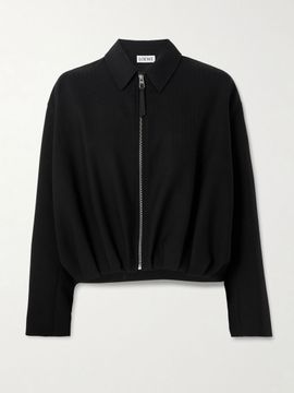 LOEWE Herringbone wool jacket