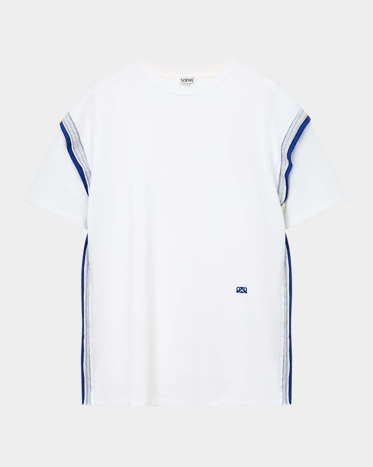 LOEWE Layered Stripe Short-Sleeve T-Shirt
