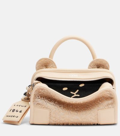 Loewe Loewe Amazona 180 Lion Fringed Cut Mini tote bag
