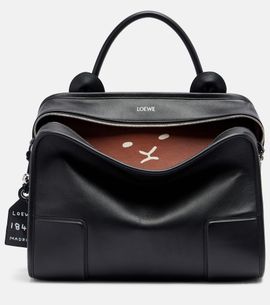 Loewe Loewe Amazona 180 Lion Intarsio Large tote bag
